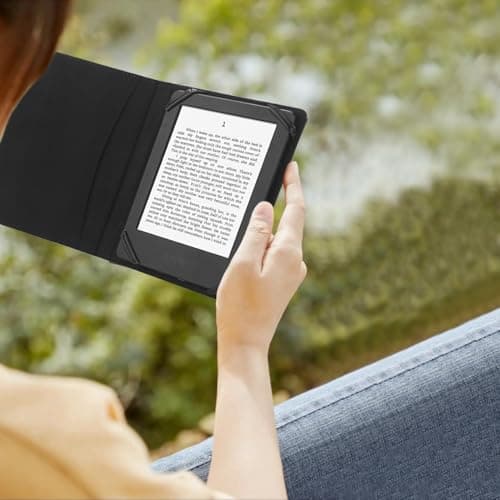 ENJOY-UNIQUE Antique Retro Style Universal 6 inch 6" Ereader Book Style Case Cover for Kindle/Pocketbook/Onyx Boox/Tolino/Nook Old fashion 6inch ebook reader — view 4