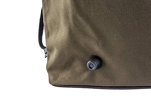 JACK PYKE Walking Boot Bag for Adults – Heavy Duty Cotton Canvas, Durable Boot Storage with Wipe Clean Base, Double Zips & Carry Handle – Hiking & Outdoor Travel Gear - Green — view 4