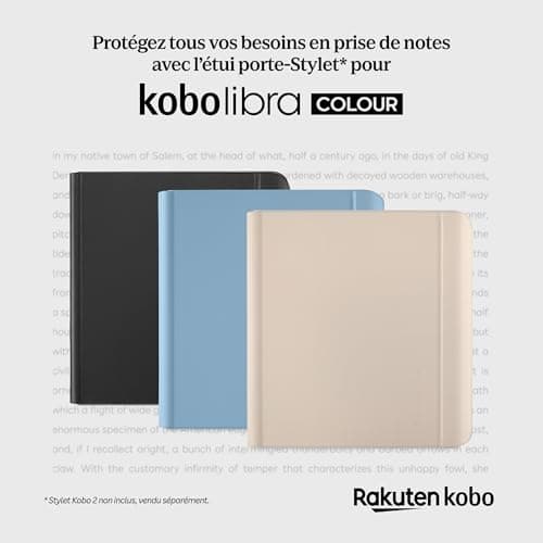 Kobo Libra Colour Stylus Cover Case, Sand Beige — view 3
