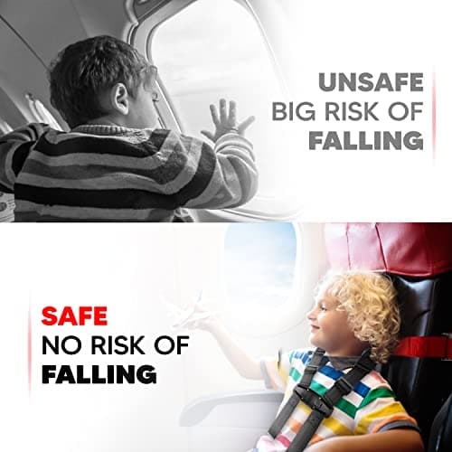 MED Supplies Is Us Child Airplane Safety Travel Harness - Safe and Comfortable Airplane Harness with Adjustable Straps - Airplane Travel Essentials for Kids and Toddlers — view 6