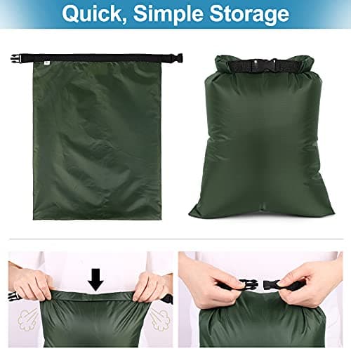 ZAVAREA Waterproof Dry Bag Set,5 Pack,1.5L-6L,Lightweight,Multicolor — view 3