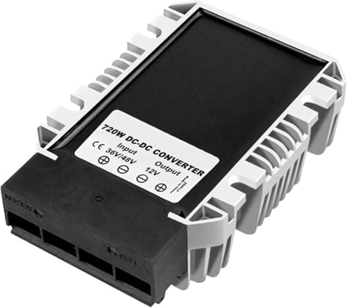 Converter 30-60v 36v 48v To 12v 50a 60a Step Down Dc Dc Converter, 48v-13.8v Voltage Regulator Buck Cart Truck Power Supply 720w (color : 30-60v, Size : 13.8v 60a)