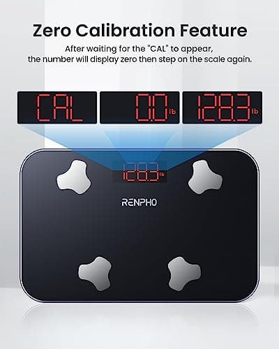 RENPHO Travel Scales for Body Weight with App, Compact, 11.02" x 7.09" — view 6