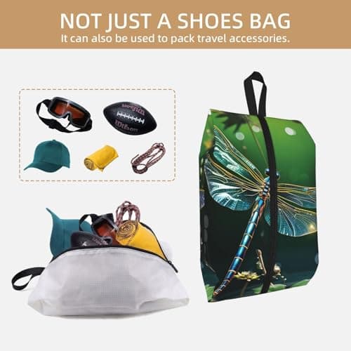 Shoe Bags For Travel Large Waterproof Travel Shoe Bag With Handle, 1 PC — view 5