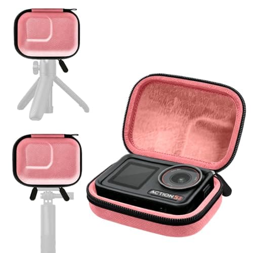 Leayjeen Case for DJI OSMO Action 3/Action 4/Action 5 Pro - Pink