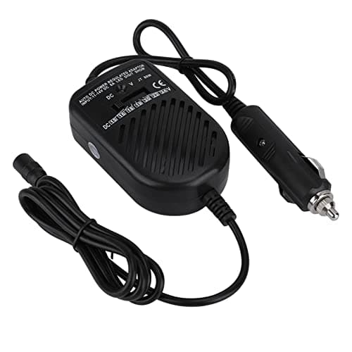 YUKERMARB 80W Car Laptop Charger, Auto Laptop Adapter Vehicle Notebook Power Supply with Stabilized Output Adjustable Voltage 8 Tips for Laptops — view 2