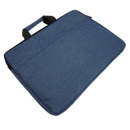 Dioche Laptop Case, Laptop Cover 15.6Inch Carrying Bag Protective Case Handle Briefcase Bag Laptop Sleeve Carrying Cover for Travel Business Trip (Dark Blue) — view 4