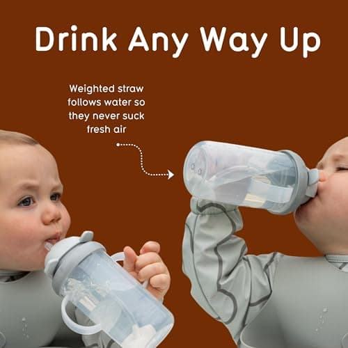 TUM TUM Tippy Up Free Flow Sippy Cup (No Valve), Sippy Cup for Toddlers, 200ml, BPA Free (Fergus Fox S3) — view 3