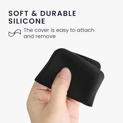 kwmobile WiFi Router Case Compatible with TP Link M7350 4G Cover - Silicone Portable Hotspot Case Black — view 6