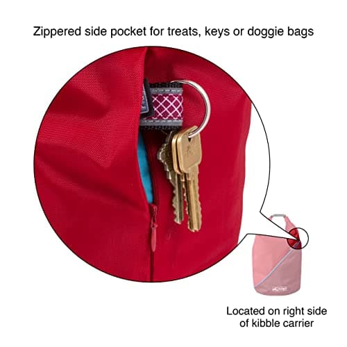 Kurgo Kibble Carrier, 5lb, Chili Red — view 5