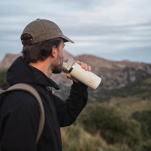 Sparrow Insulated Water Bottle with Straw Metal Water Bottles Drinks 750ml — view 4