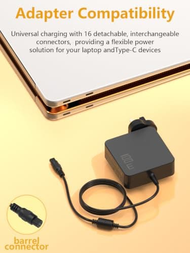 100W Universal Laptop Charger Compatible with HP Dell Lenovo Acer Asus — view 5