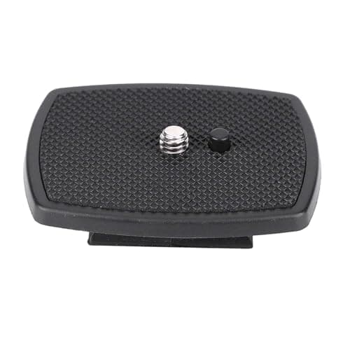 ABS Plastic Quick Release Plate Mount Board Portable Lightweight for Yunteng VCT668 ST666 690 Camera Mount Plate Black 35x35mm (Applicable to Yunteng Allegro (35 * 35mm)) — view 4