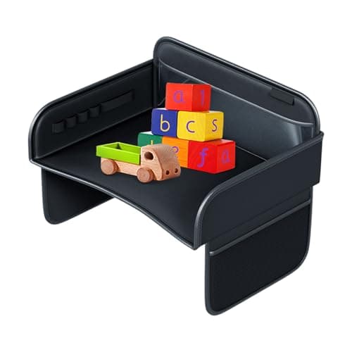 Tktouci Travel Tray for Kids Desk Organizer Tablet Holder Stand
