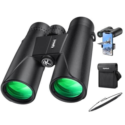 Kylietech High Power 12x42 Binoculars for Adults Fogproof & Waterproof