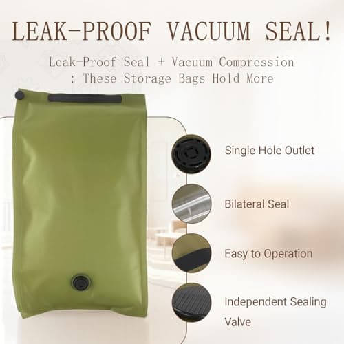 Reusable Fabric Vacuum Bags for Travel Clothes — view 5