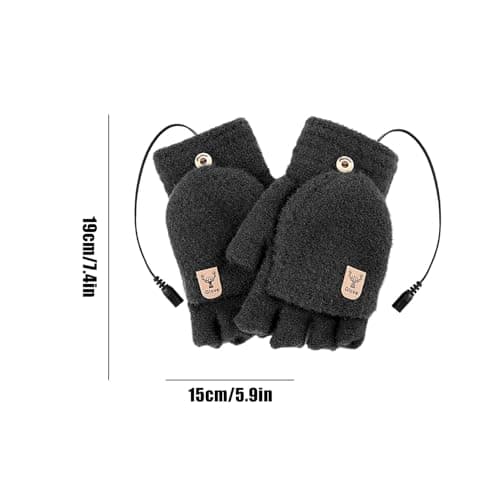 Heated Hunting Gloves 5V USB Powered Heated Heat — view 5