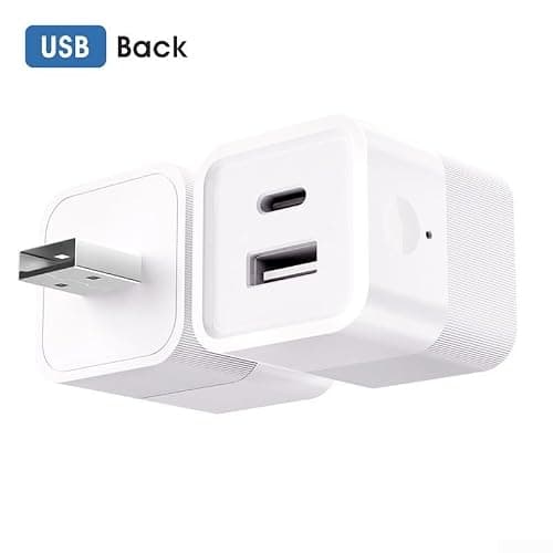 Linhexis 2-in-1 for Smart for usb-c & USB Power Adaptor, Voice Control — view 2