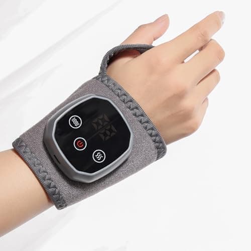 Ankle Heating Pad - Electric Cordless Rechargeable Wrap, Soothing Heat Remedy, Adjustable Compression Support for Men Women Seniors Home Travel, Foot Warmer, 8.66x6.69 Inches — view 3