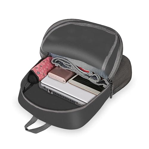 Bekahizar Small Rucksack 15L Packable Backpack Hiking Daypack Foldable Day Bag For Men Women Teens Travel Camping City Walking Mountaineering Climbing (Black) — view 5
