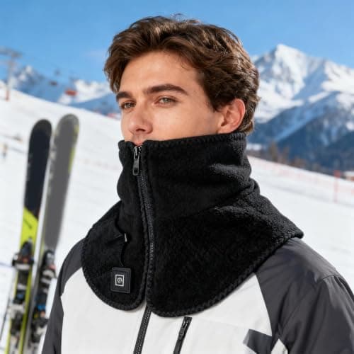Heated Neck Warmer Heater with 3 Temperature Settings for Cold Weather — view 3