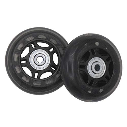 Leen4You Luggage Suitcase Replacement Wheels With Screws Axles Repair Tool for Luggage Suitcase Trolley,Skate Replacement Wheels(Pack of 2)