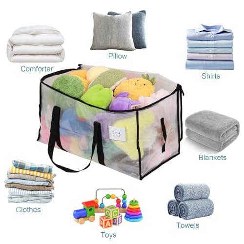 Dntorx 2 Pack 90L Moving Bags Heavy Duty Storage Bag Dorm Moving Essential — view 4