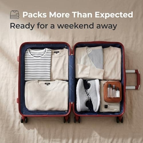RMW Cabin Suitcase 20 inch Carry On Luggage Hard Shell Trolley — view 5