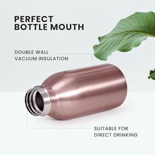 Stainless Steel Water Bottle 350ml, Double Wall Vacuum Insulated, BPA-Free — view 3