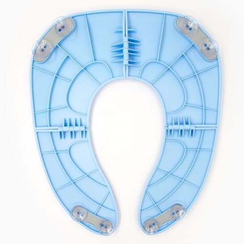 Ram® Kids Childrens Folding Potty Training Toilet Seat Travel Toilet Seat with Suction Cups — view 4