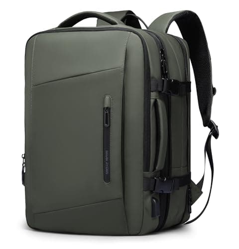 MARK RYDEN Expandable 26L-38L Travel Backpack Cabin Size with USB Charging