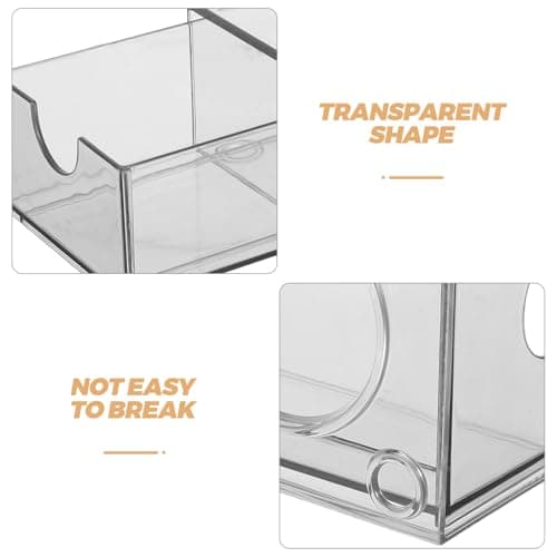 LOORGVEL Stackable Sunglasses Organizer Box with Drawer – Portable Eyeglass Storage Holder for Dust Protection, Desktop Display Case, Travel Eyewear Organizer — view 3
