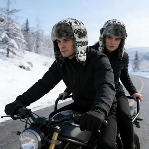 Winter Ushanka Hat Plug-in 3-Temperature-Setting Warm Headwear — view 2
