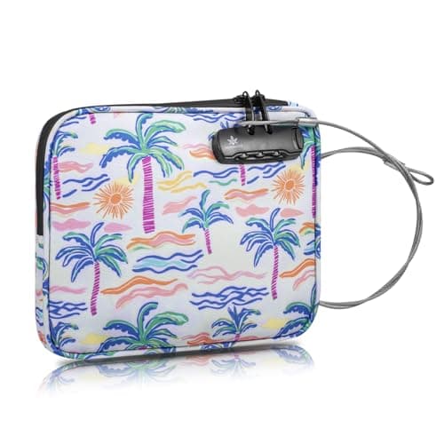 KOSMCCO Beach Locking Bag, Portable Safe, 9x7.5 Inch, Beach Day