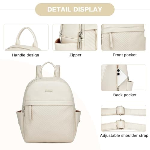 Miss Lulu Stylish Backpack Womens, Waterproof Women's Backpack Bag — view 3
