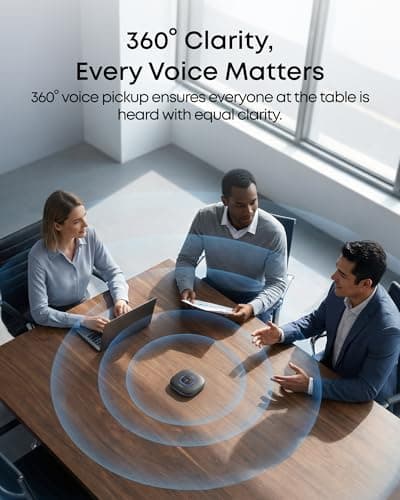 Anker PowerConf Bluetooth Conference Speakerphone with 6 Microphones — view 3