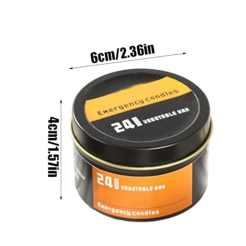emergencys Candle Bulk,4 Pcs 24 Hours Long Burning Survival Candles — view 3