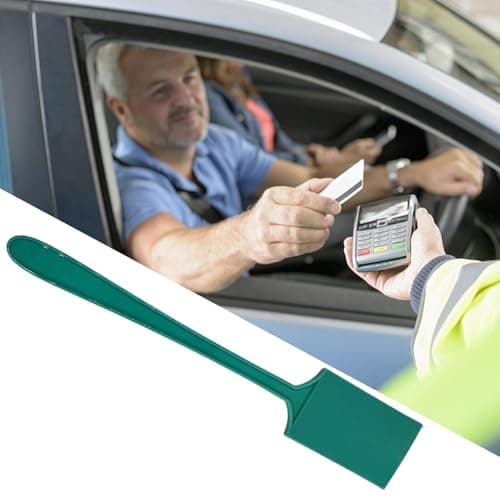 Credit Card Holder Pole Contactless Parking Toll Swiping Stick — view 3