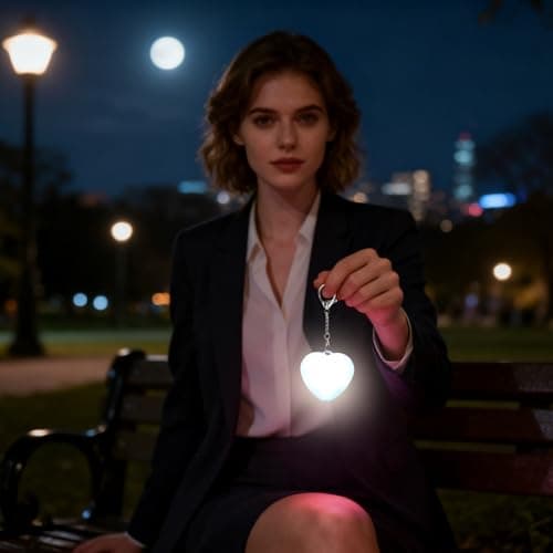 Wallet Tote Bag Touch Sensing Light, Rechargeable Mini Handbag Light for Women, Lightweight Touch Sensor Purse Lights, Portable Smart Tote Nightlight for Outdoor Travel — view 4