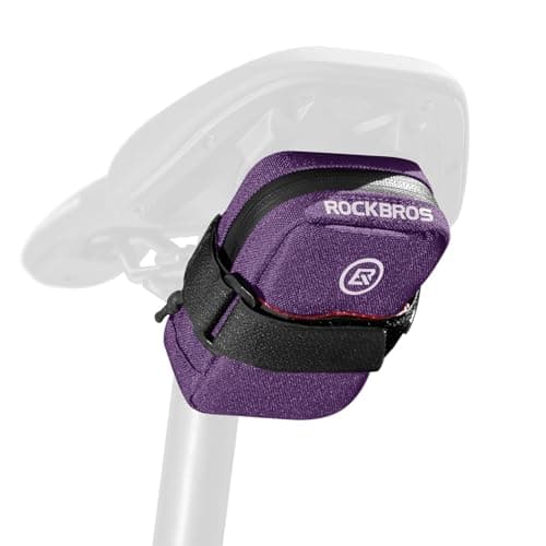 ROCKBROS Bike Saddle Bag, 43g Ultralight, Mini Size, 0.35L