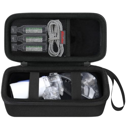 Elonbo Carrying Case for Garmin Xero C1 Pro Ballistic Precision Chronograph, Range Shooting Chronograph Travel Bag, Xero C1 Pro Chronograph Cover Holder, Pocket Fits Charging Adapters Tripod, Black