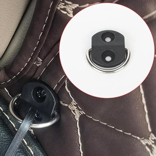 Eoixuqba Car Hook Fixing Points, Luggage Net Floor Hooks, Trunk Cargo Net Lashing Hooks, Vehicle Luggage Tag Net Hooks, Car Rear Trunk Clips, Mesh Replacement Hooks — view 3
