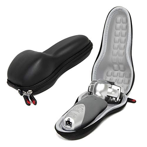 Hermitshell EVA Hard case with Carabiner for panasonic ES-LA63-S ES-LA93-K ES-8103S ES-RF31 ES-RF41 ES-SL41 Arc3 ARC4 Electric Shaver Color Black
