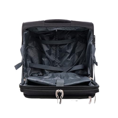 Skylark Lightweight Laptop Bag with Quick-Rolling Wheels and Easy-Access Front Pocket - fits Laptops up to 16 inch (40 cm), Black — view 3