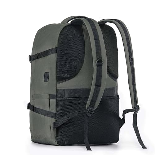 Flight Knight 55x40x20cm Ryanair Priority Free Carry On Over Head Cabin Backpack Bag for Travelling USB Port Padded Comfortable Rucksack - Carry On Luggage For easyJet, Ryanair, BA, Jet2 & Many More! — view 3