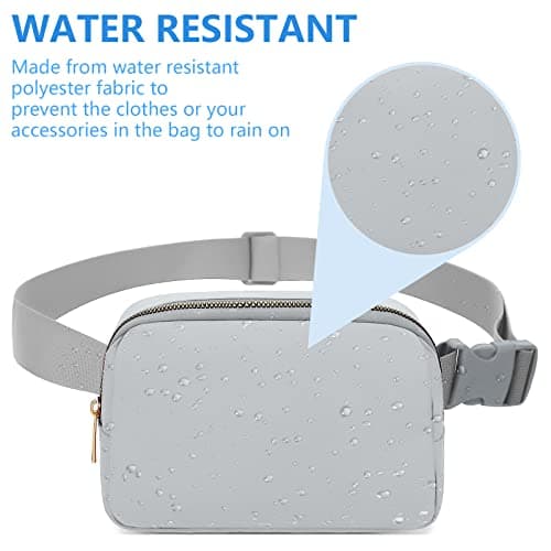 Invool Bum Bag for Women Men, Fanny Pack with Adjustable Straps Crossbody Fashion Waist Pack, Running Belt Bag for Travel Workout Cycling Hiking — view 5
