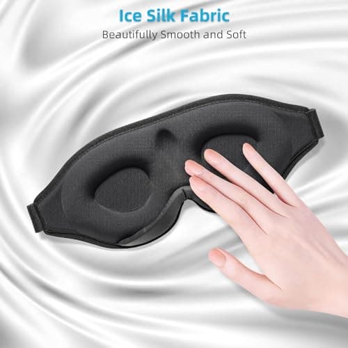 Trilancer Blackout Sleep Mask, 3D Eye Mask for Sleeping, Men & Women — view 6