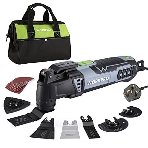 WORKPRO 300 W Oscillating Multi Tool Kit