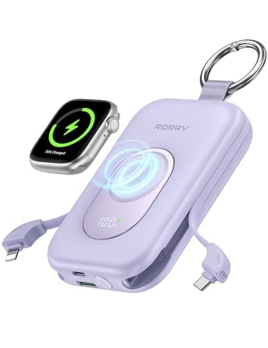 RORRY CharmGo Portable Charger, 20000mAh PD 30W Fas Charging Power Bank