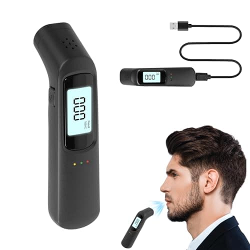 PopuLike Professional Alcohol Breathalyzer, Portable Alcohol Tester